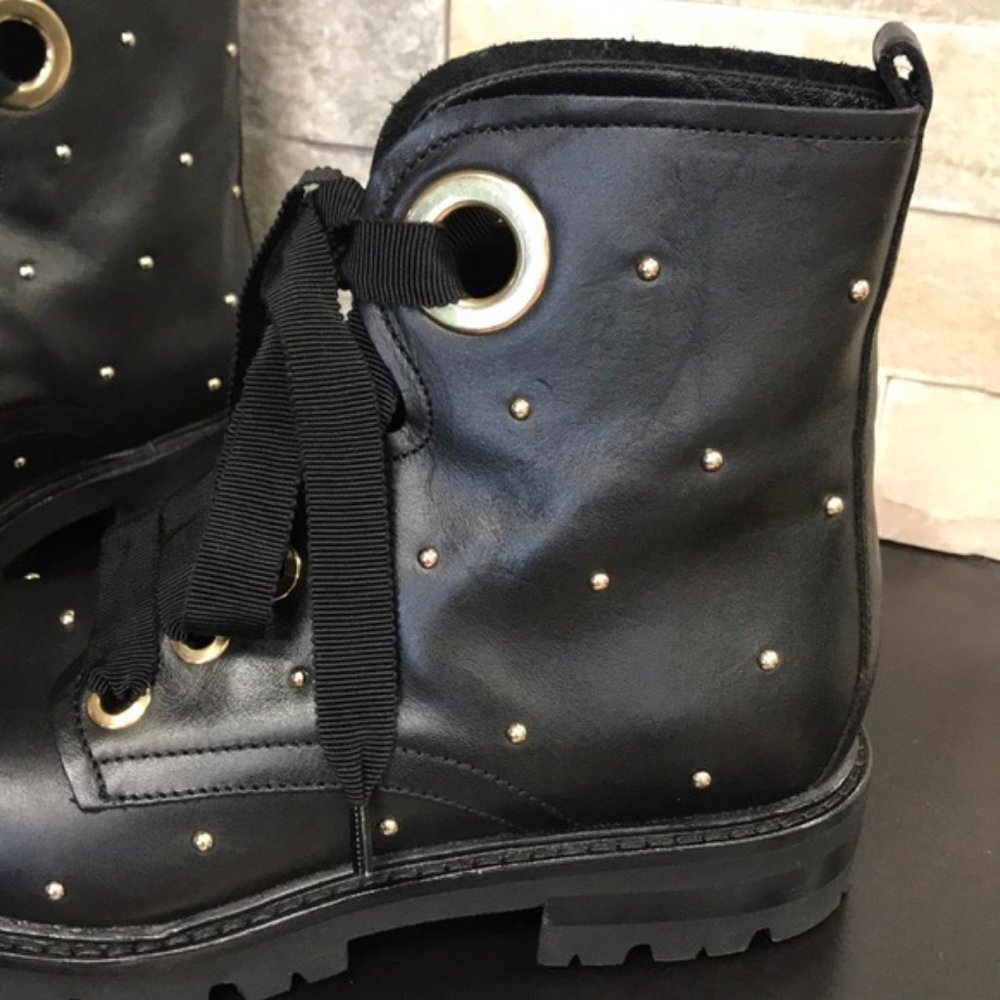 AGL Studded Combat Boot - Picture 7 of 11